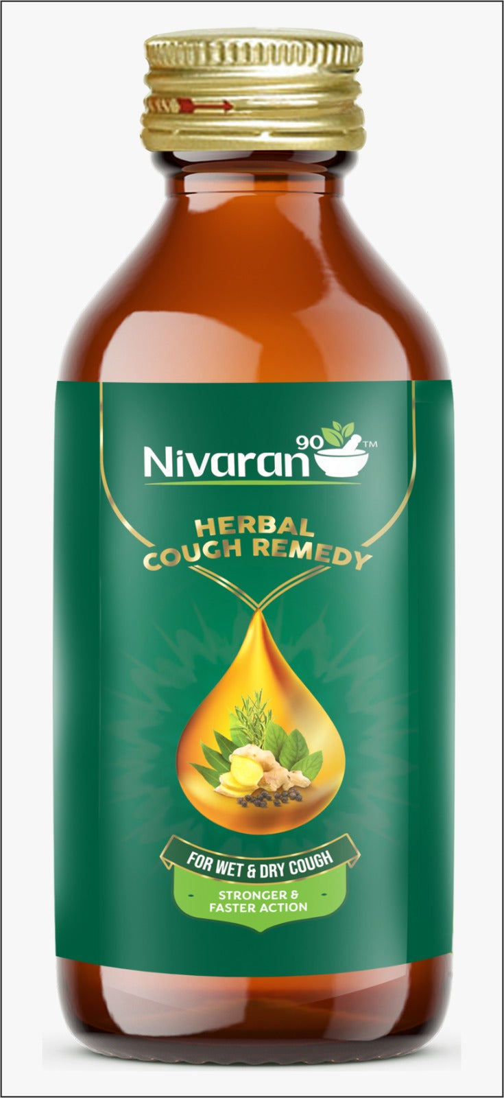 Nivaran90 Herbal Cough Syrup | Nivaran 90