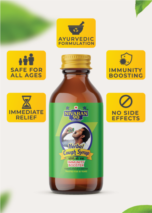 Nivaran90 Herbal Cough Syrup Nivaran 90